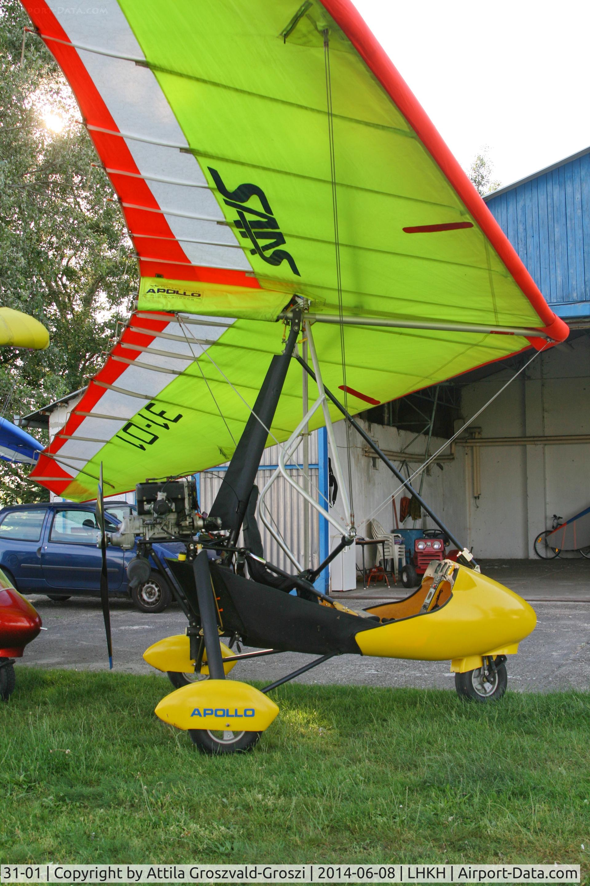 31-01, Halley Apollo CXMD Racer GT, LHKH - Kiskunfélegyháza Airport, Hungary