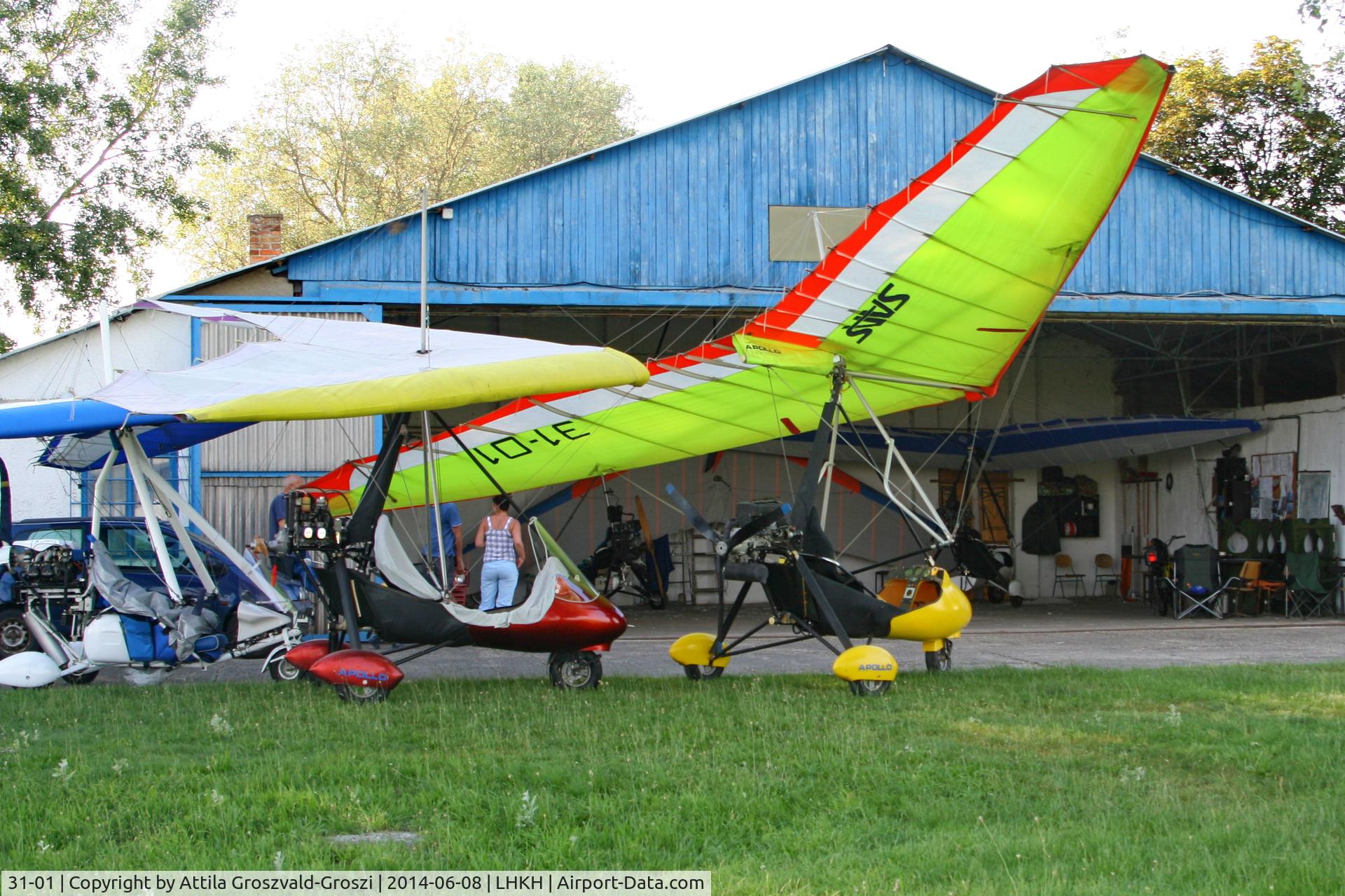 31-01, Halley Apollo CXMD Racer GT, LHKH - Kiskunfélegyháza Airport, Hungary