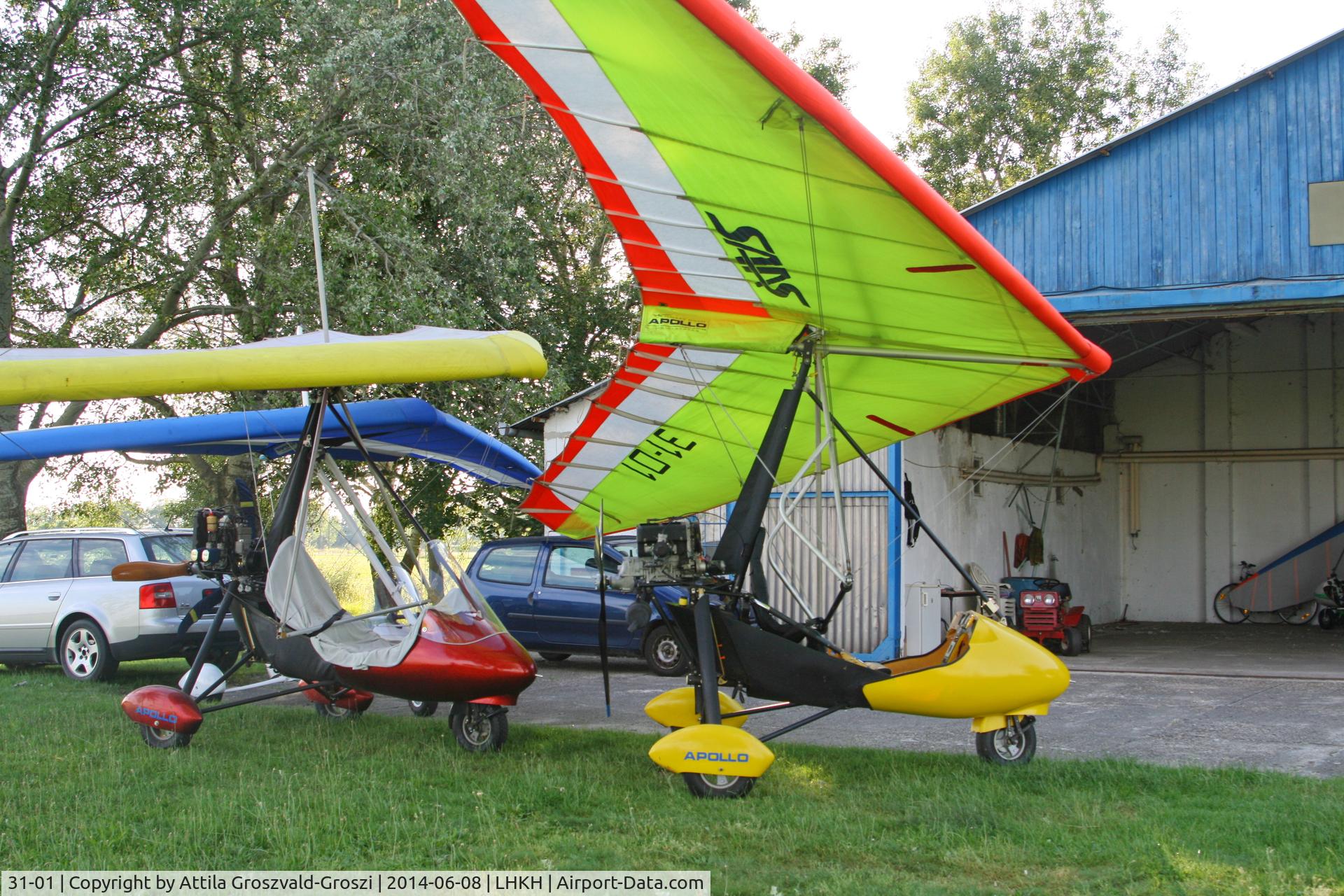 31-01, Halley Apollo CXMD Racer GT, LHKH - Kiskunfélegyháza Airport, Hungary