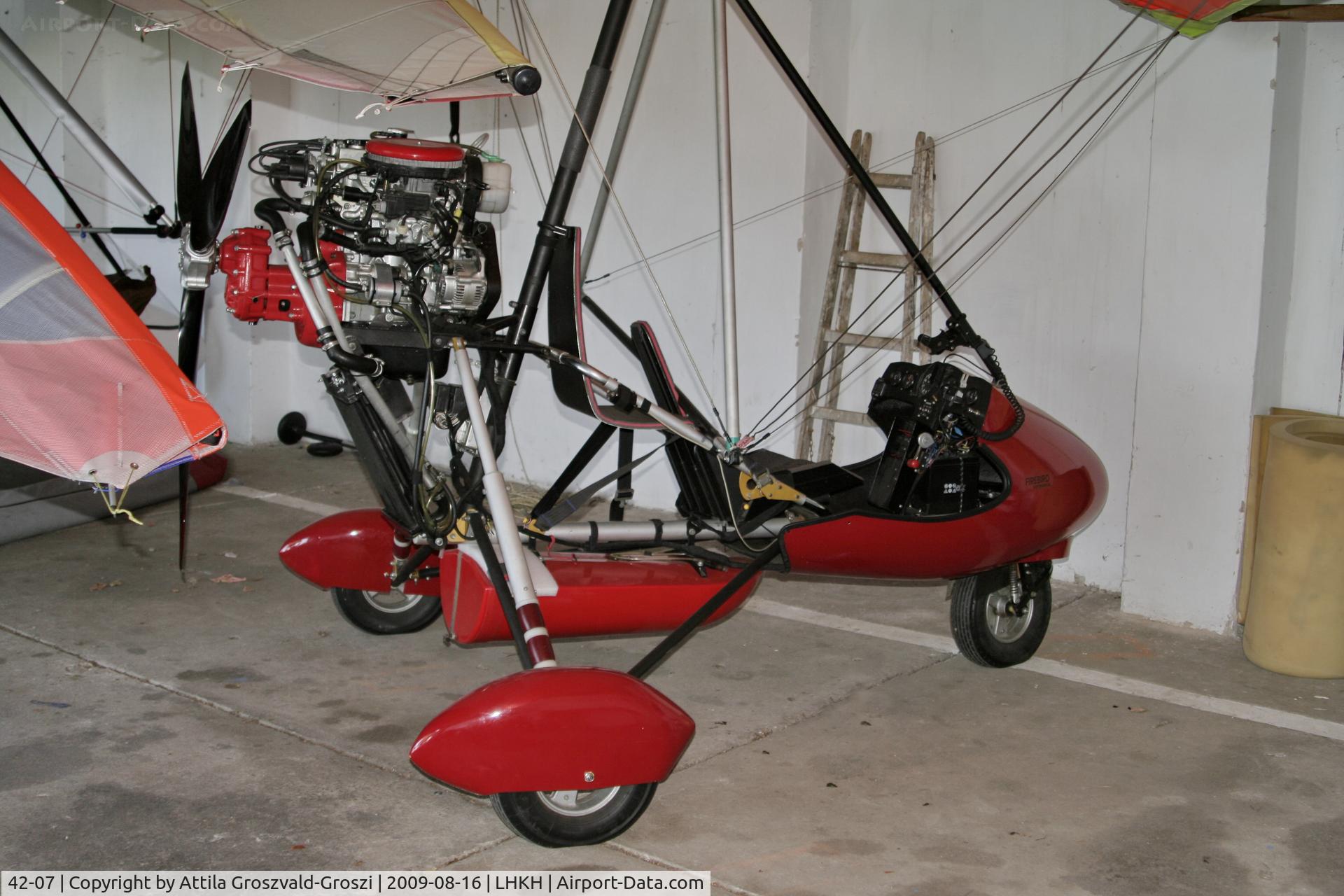 42-07, Halley Apollo CXMD Racer GT-R, LHKH - Kiskunfélegyháza Airport, Hungary