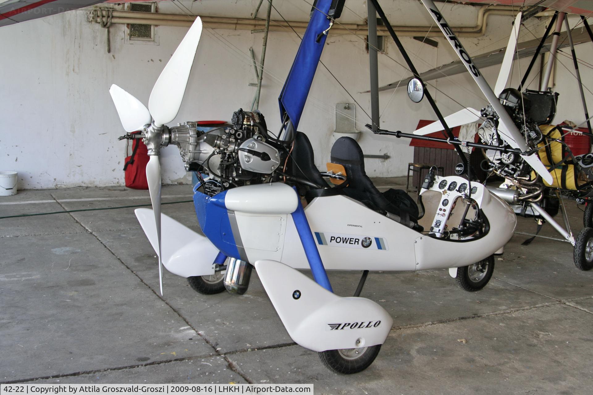 42-22, Halley Aeros Profi/Apollo Jet Star, LHKH - Kiskunfélegyháza Airport, Hungary