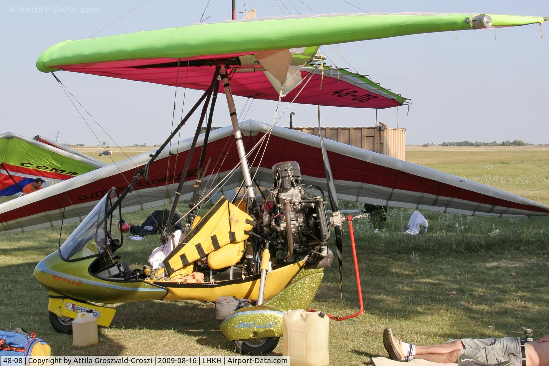 48-08, Halley Apollo/ Racer GT, LHKH - Kiskunfélegyháza Airport, Hungary