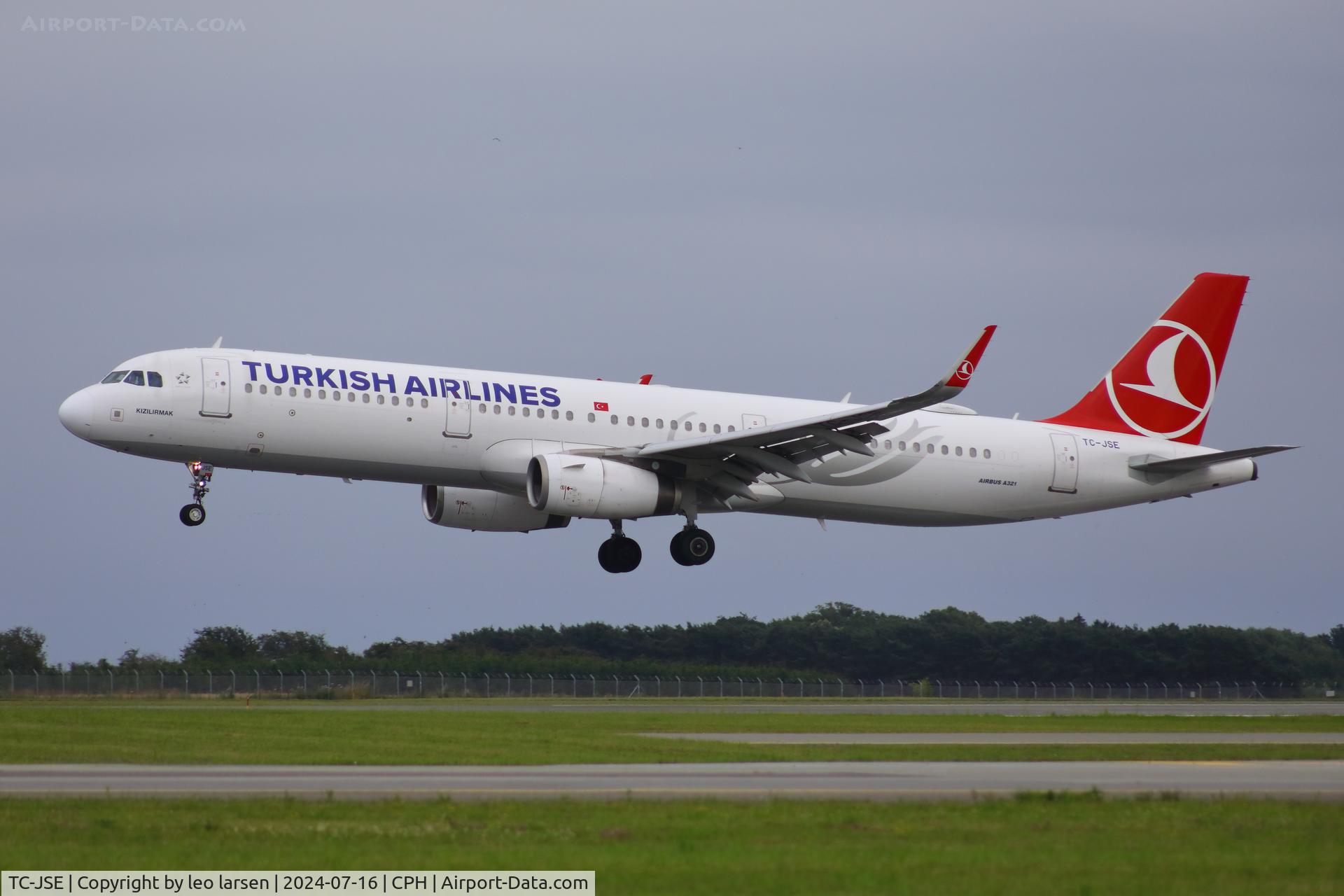 TC-JSE, 2012 Airbus A321-231 C/N 5450, Copenhagen 16.7.2024