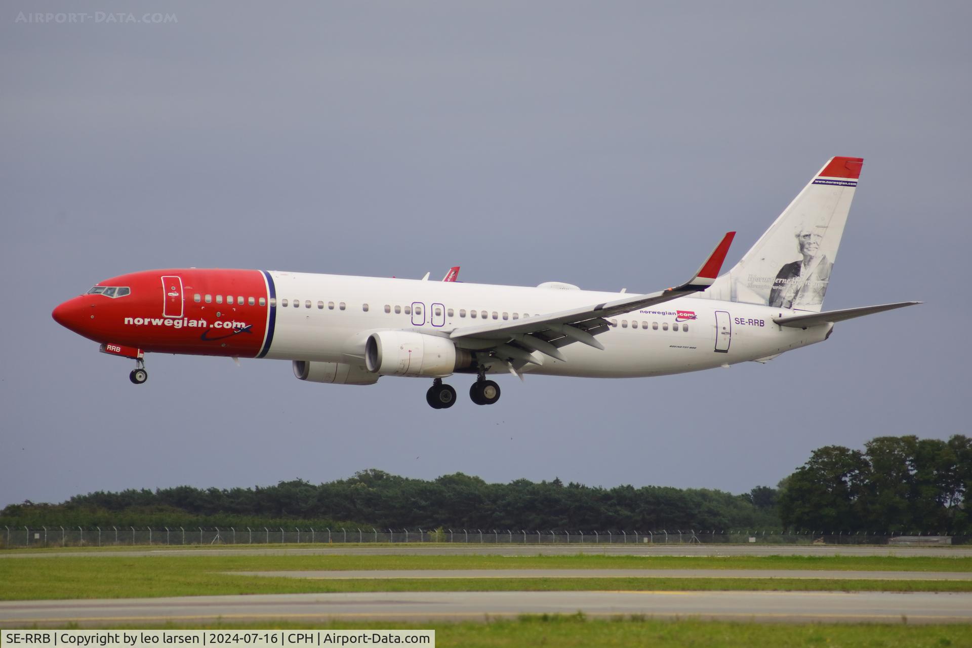 SE-RRB, 2009 Boeing 737-8JP C/N 39163, Copenhagen 16.7.2024