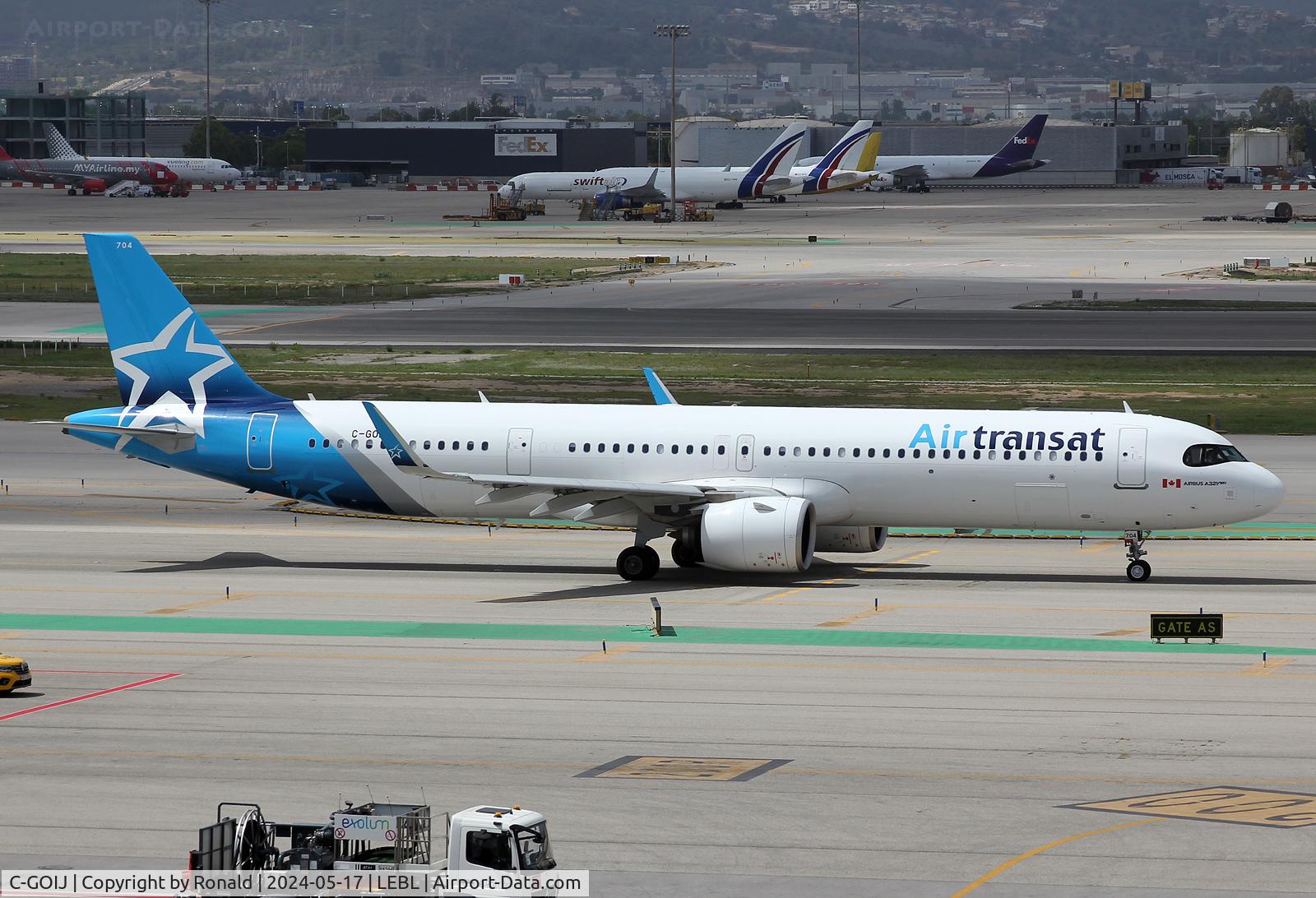 C-GOIJ, 2019 Airbus A321-271NX C/N 9278, at bcn