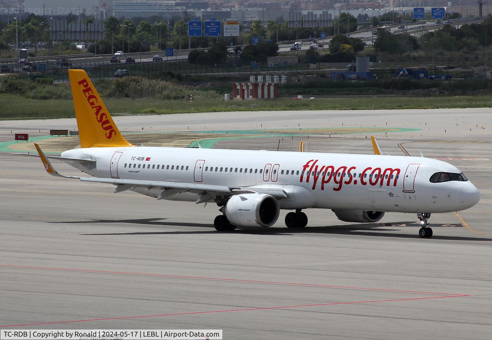 TC-RDB, 2022 Airbus A321-251NX C/N 11100, at bcn