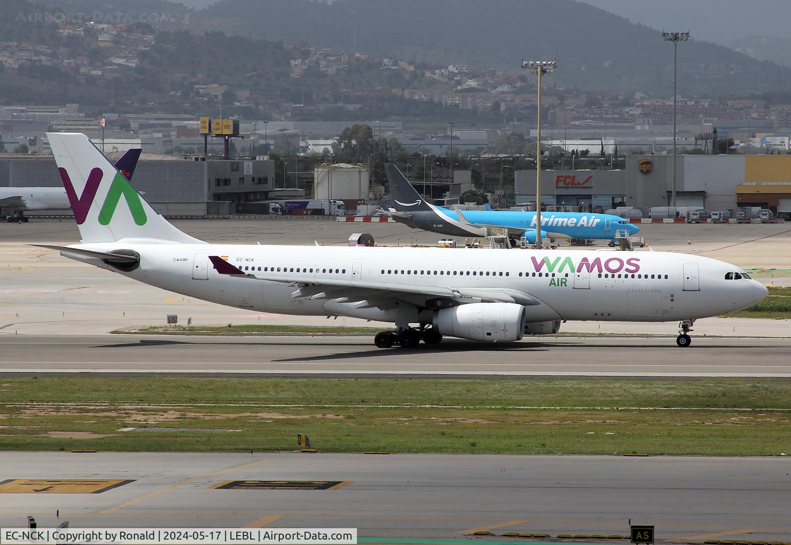 EC-NCK, 2007 Airbus A330-243 C/N 840, at bcn