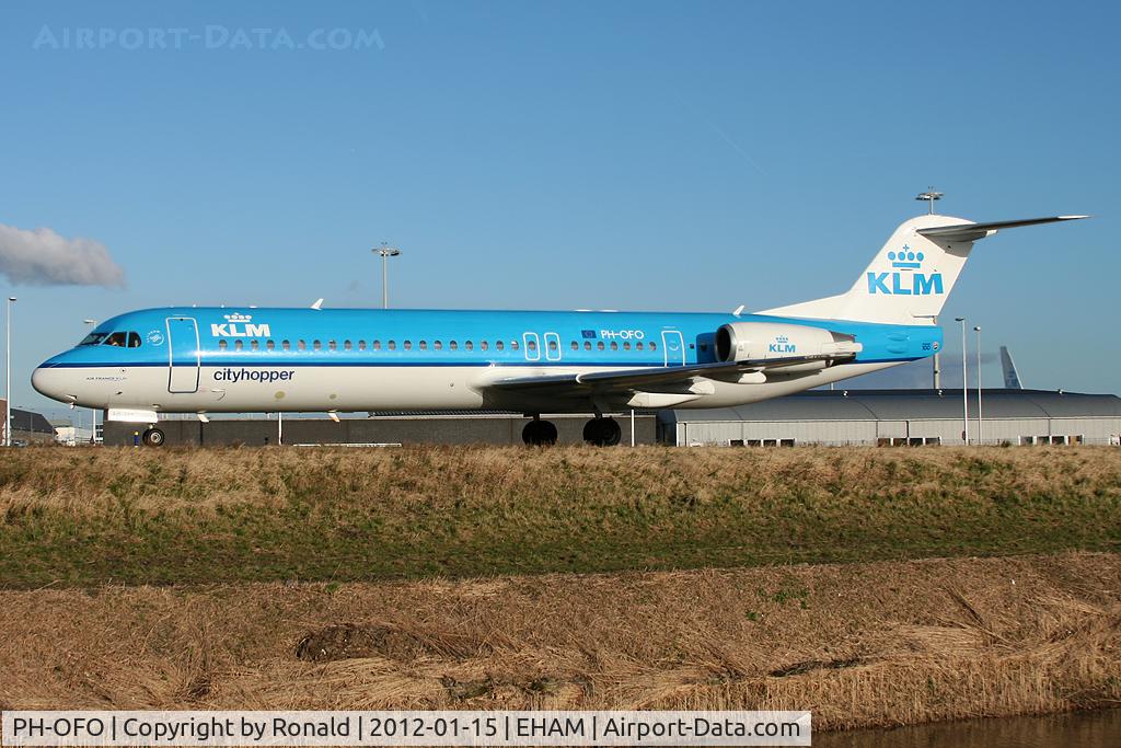 PH-OFO, 1995 Fokker 100 (F-28-0100) C/N 11462, at eham