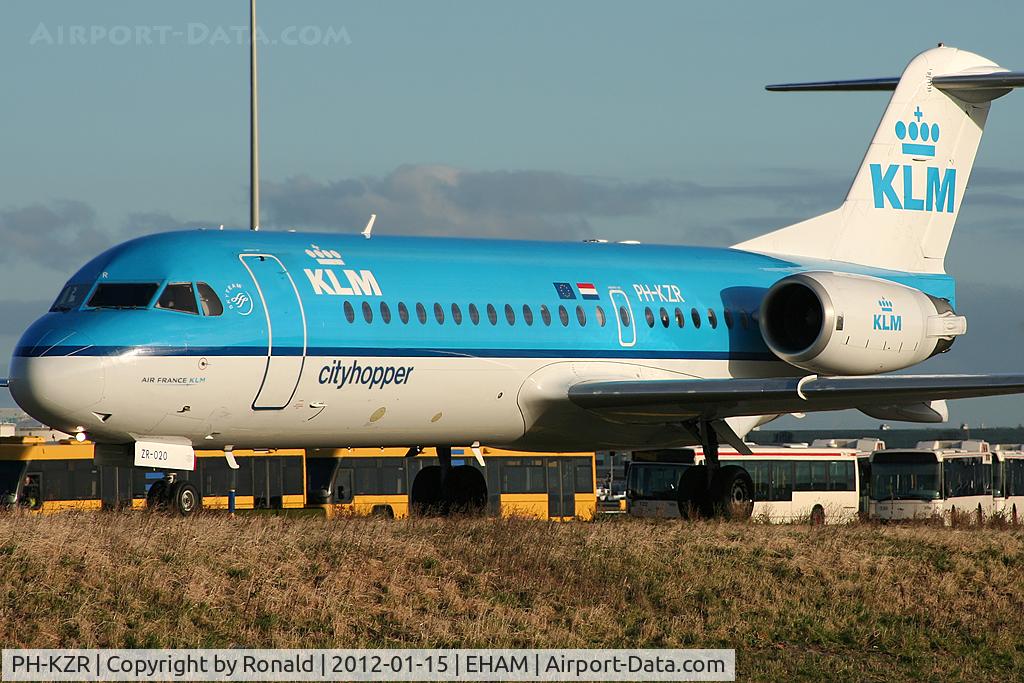 PH-KZR, 1995 Fokker 70 (F-28-0070) C/N 11551, at eham
