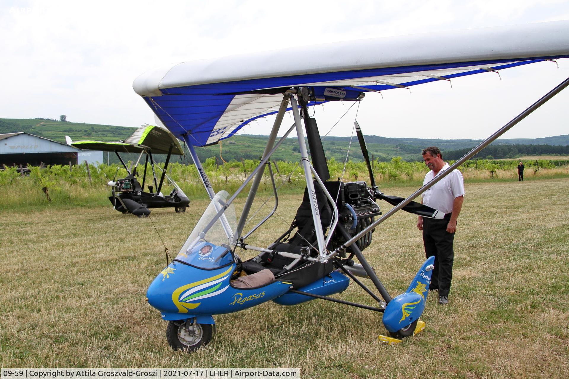 09-59, Halley Apollo /Racer GT, LHER - Eger, Apollo Airport, Hungary