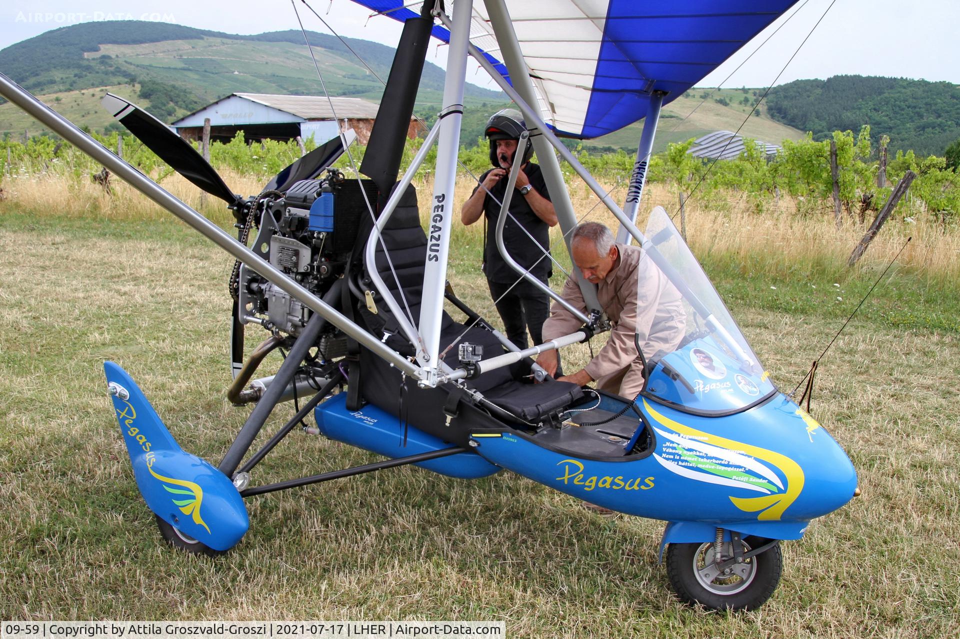 09-59, Halley Apollo /Racer GT, LHER - Eger, Apollo Airport, Hungary