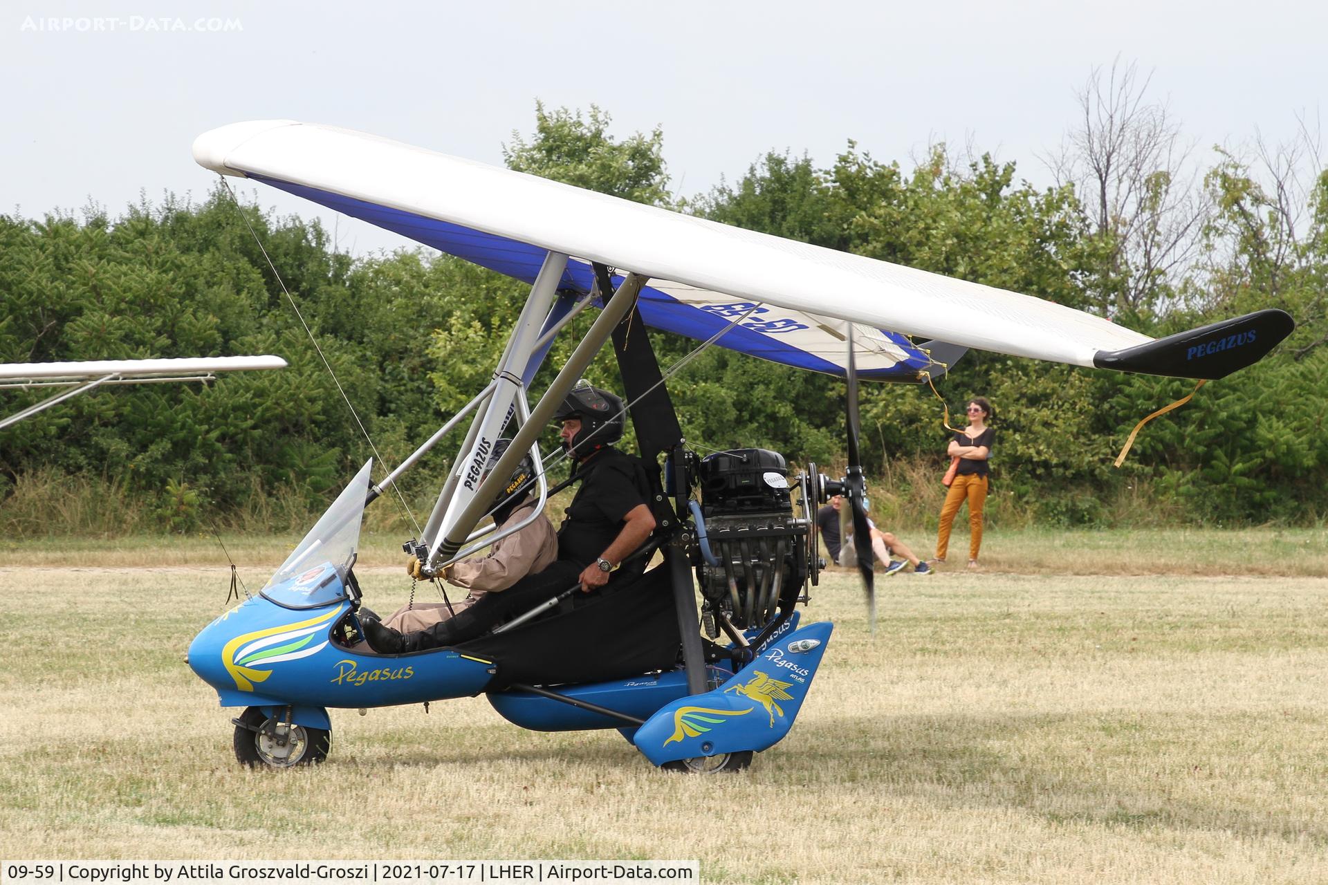 09-59, Halley Apollo /Racer GT, LHER - Eger, Apollo Airport, Hungary