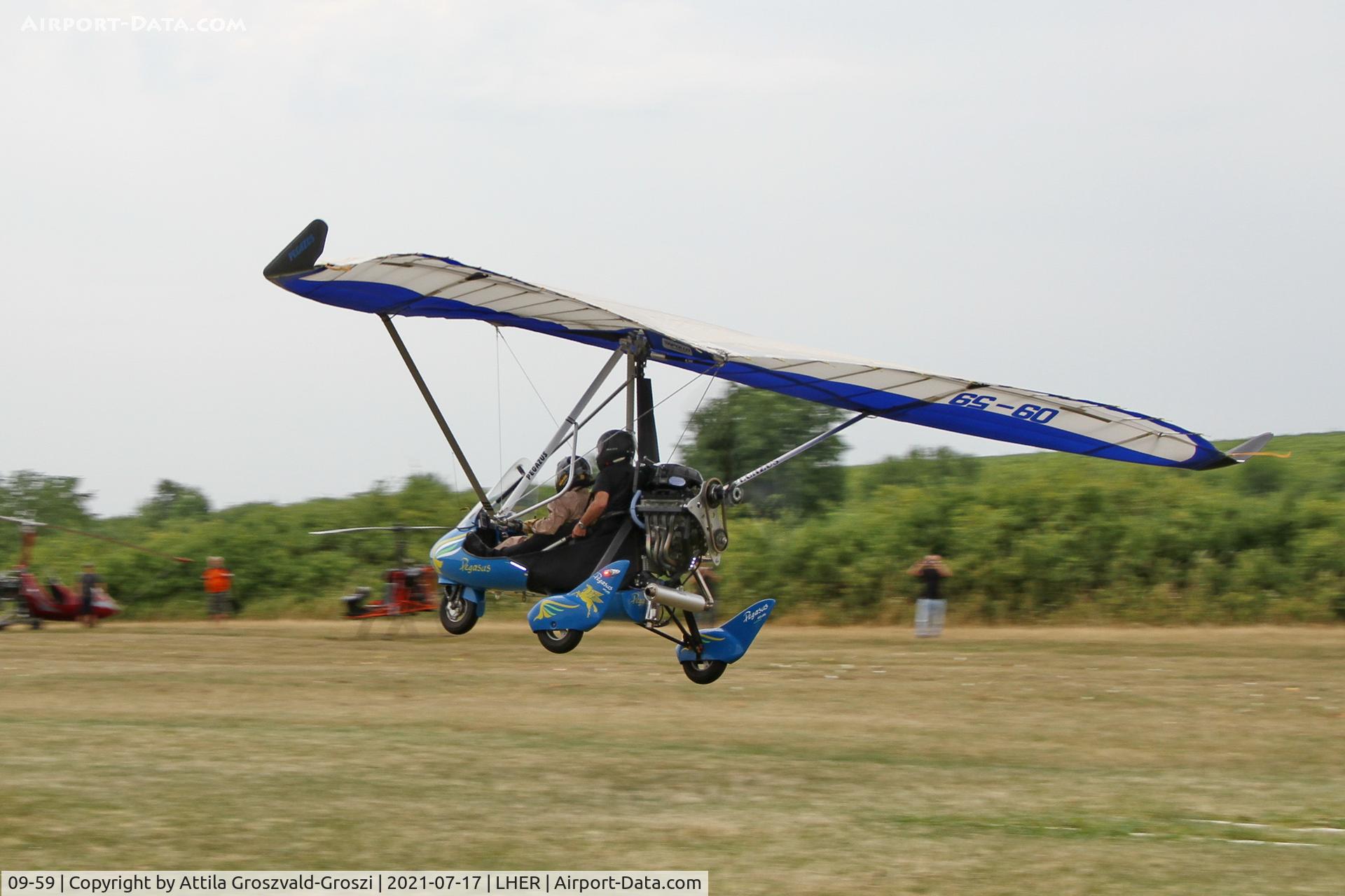 09-59, Halley Apollo /Racer GT, LHER - Eger, Apollo Airport, Hungary