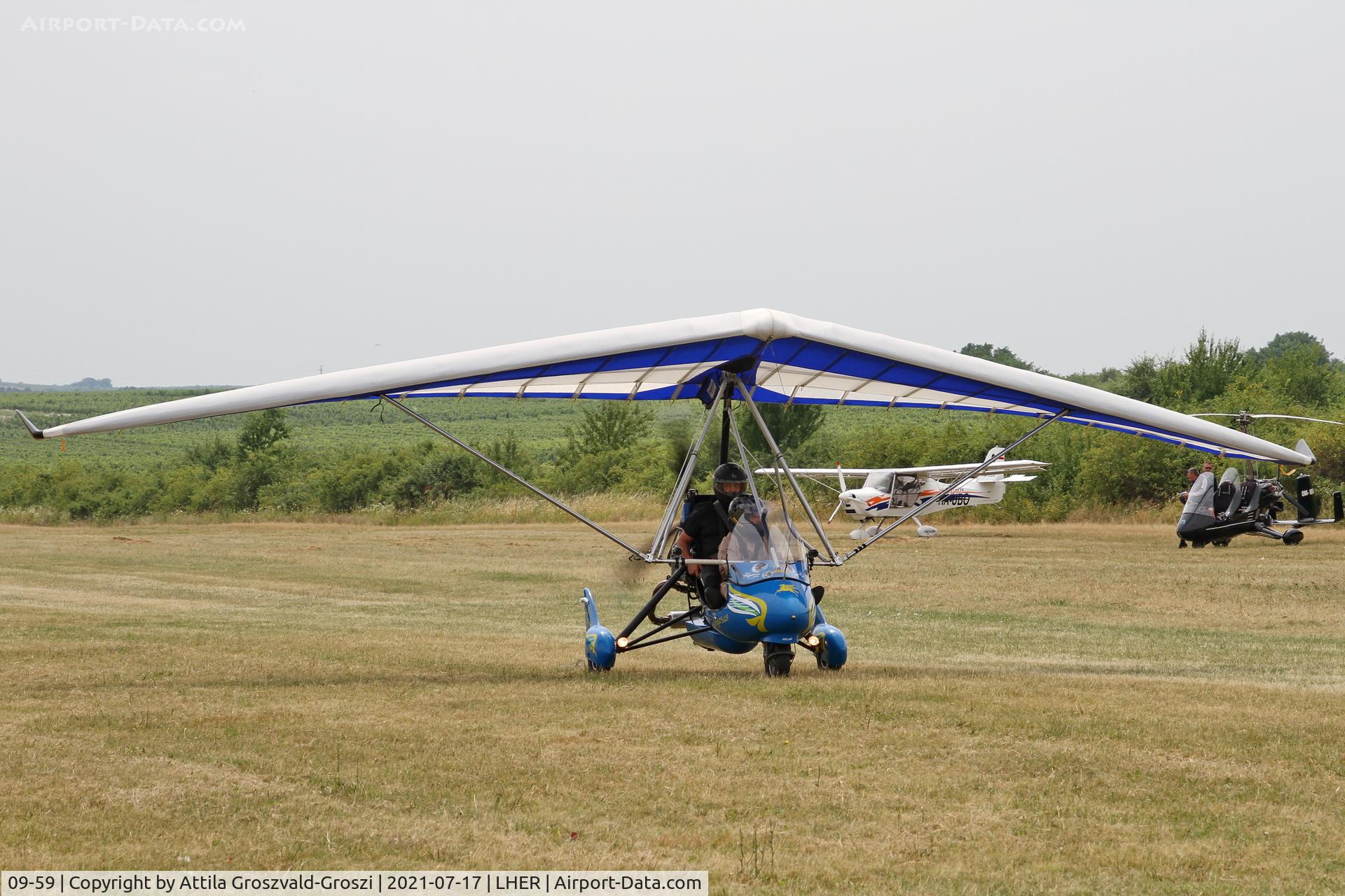 09-59, Halley Apollo /Racer GT, LHER - Eger, Apollo Airport, Hungary