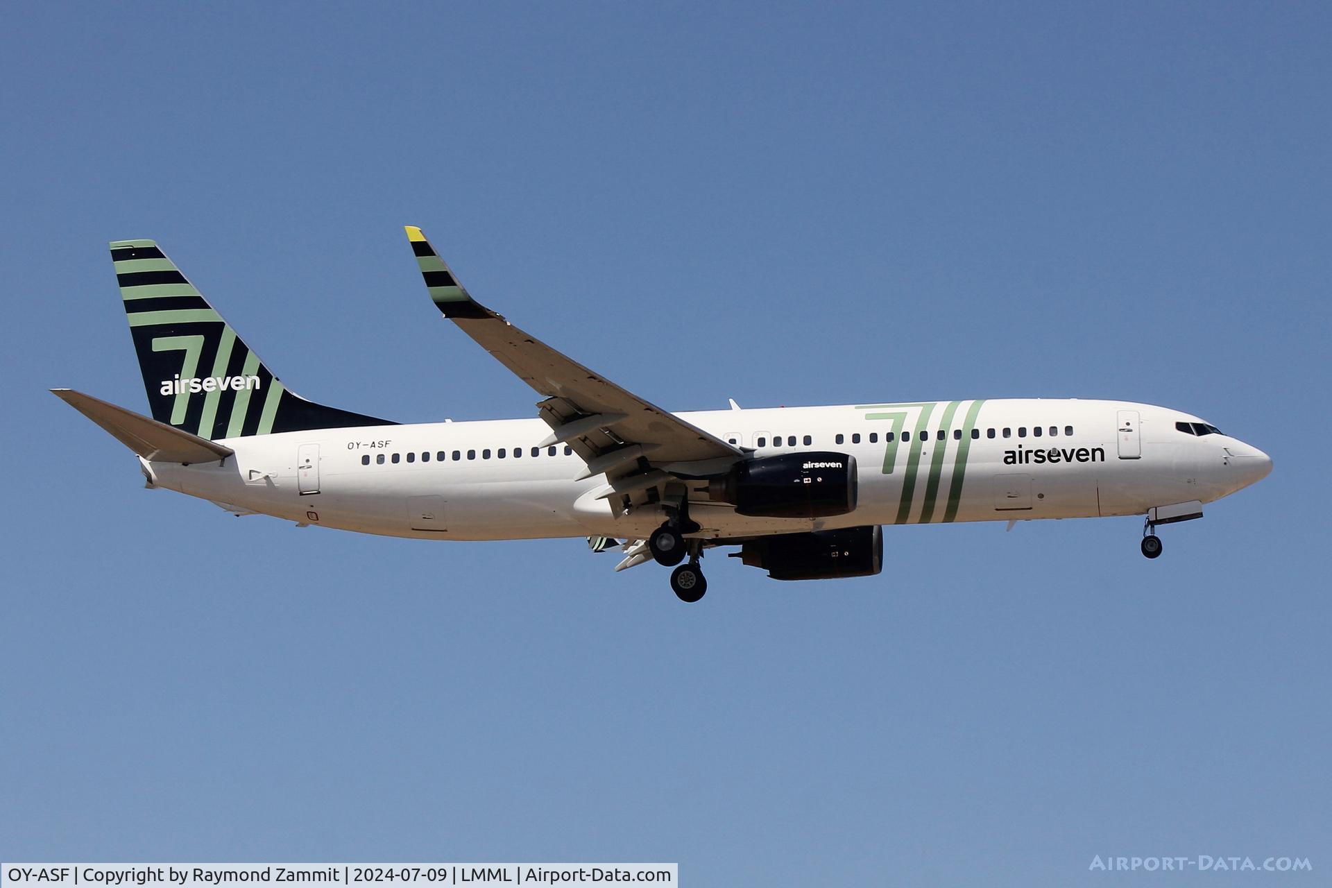 OY-ASF, 2007 Boeing 737-8GJ C/N 34904, B737-800 OY-ASF Air Seven
