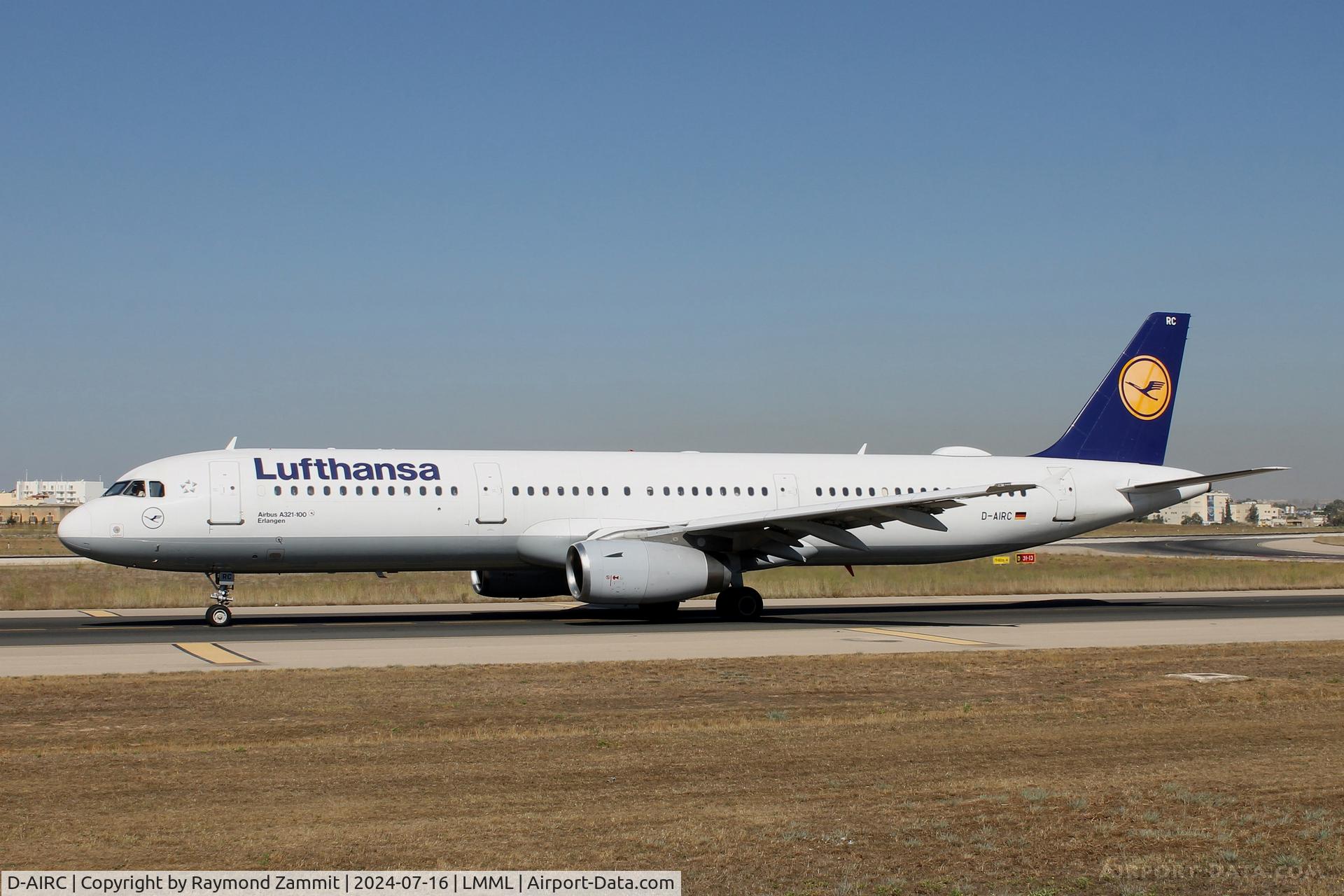 D-AIRC, 1994 Airbus A321-131 C/N 0473, A321 D-AIRC Lufthansa