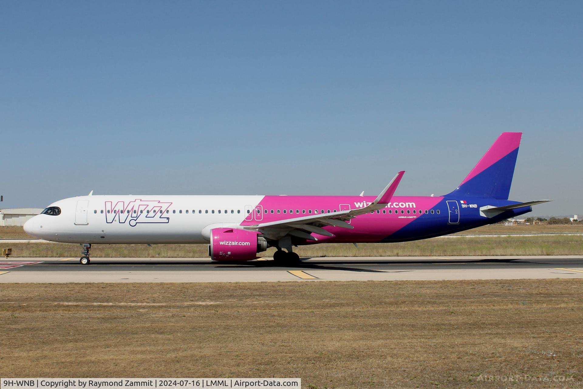 9H-WNB, Airbus 321-271NX C/N 11748, A321Neo 9H-WNB Wizzair Malta