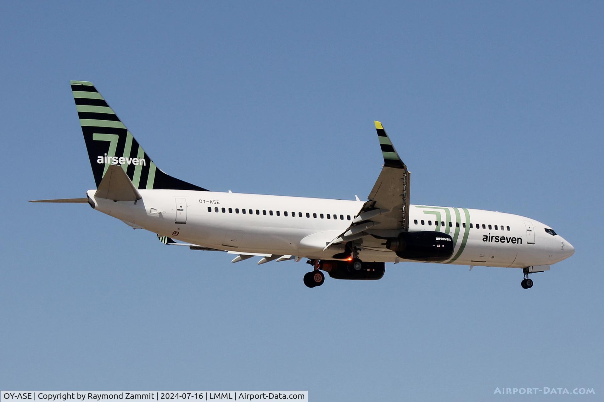 OY-ASE, 2007 Boeing B737-8FH C/N 35101, B737-800 OY-ASE Air Seven