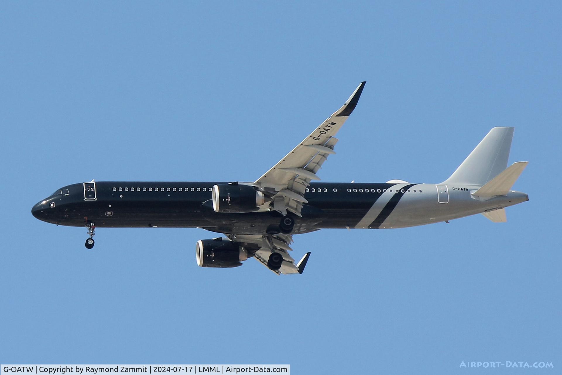 G-OATW, 2021 Airbus A321-253NX C/N 10238, A321Neo G-OATW Titan Airways