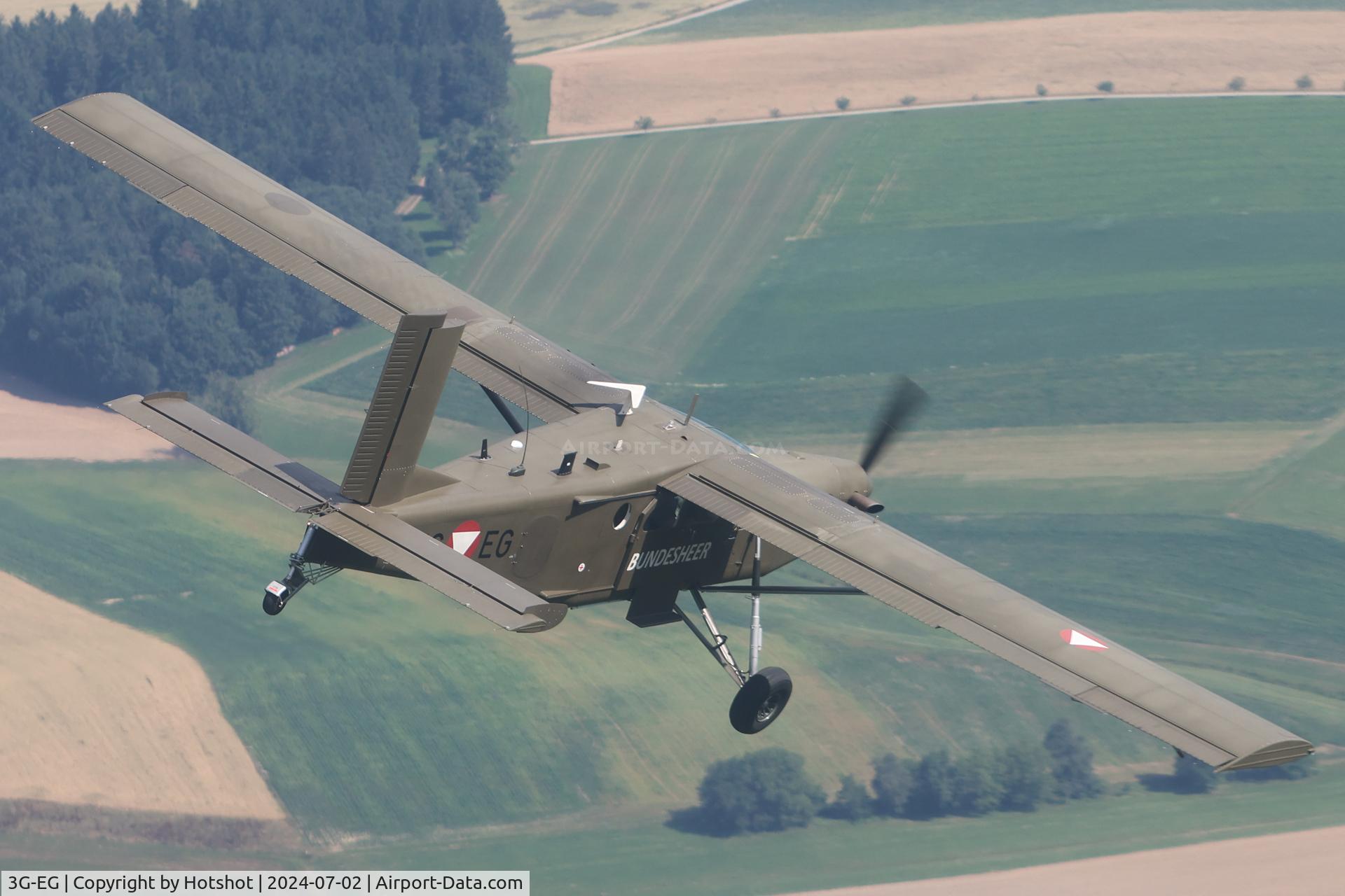3G-EG, Pilatus PC-6/B2-H2 Turbo Porter C/N 770, Turning right