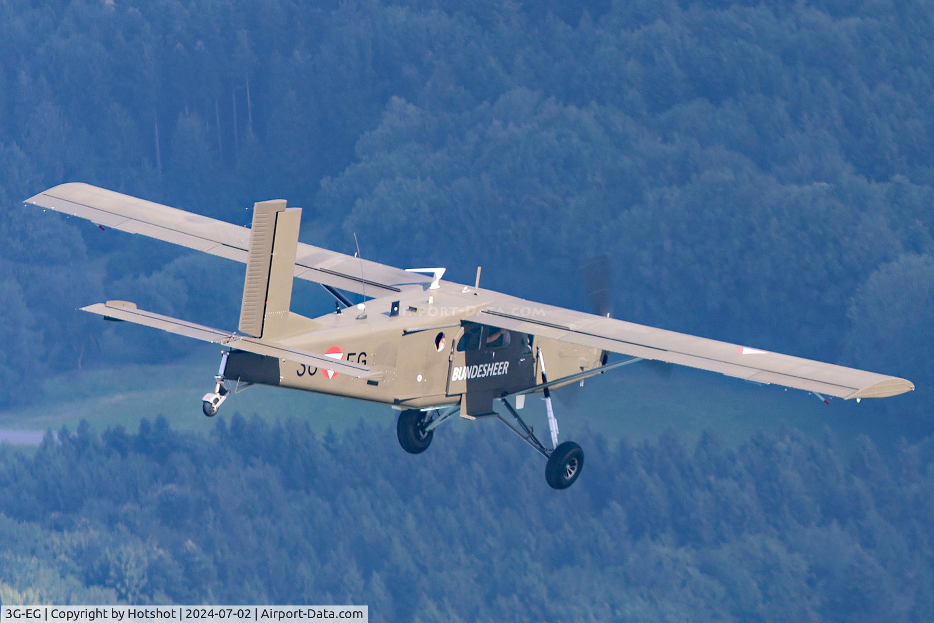 3G-EG, Pilatus PC-6/B2-H2 Turbo Porter C/N 770, Crosshairs are missing ... ;-)