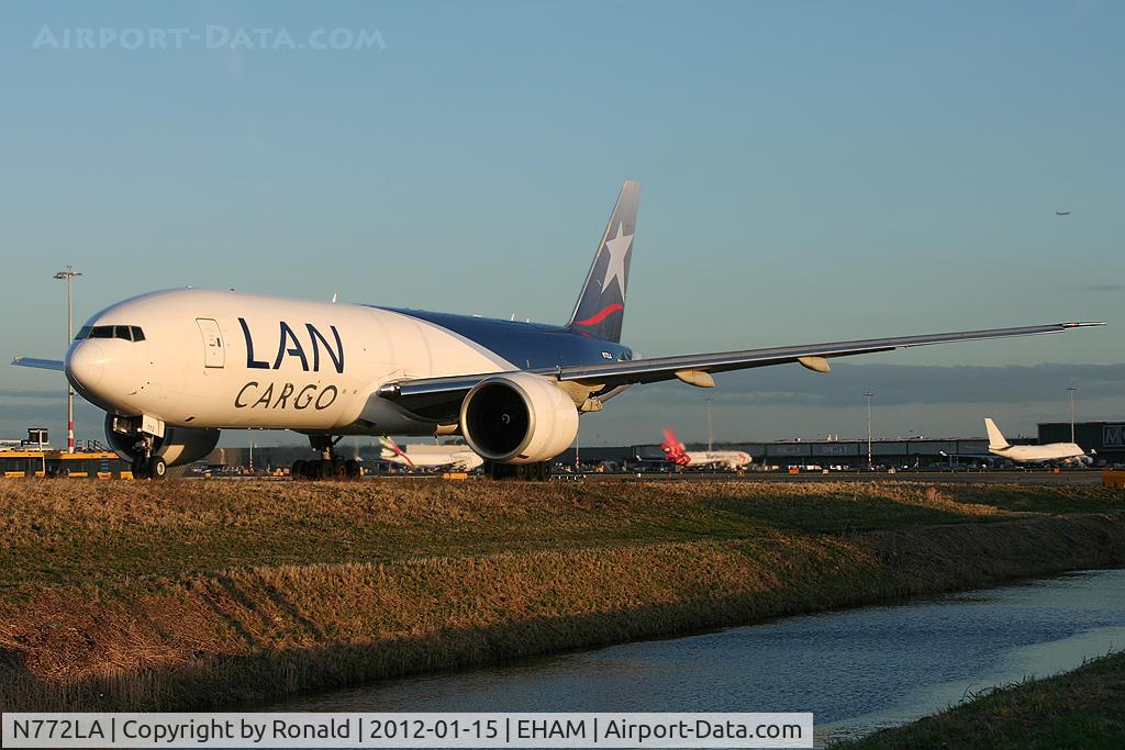 N772LA, 2009 Boeing 777-F6N C/N 37708, at eham