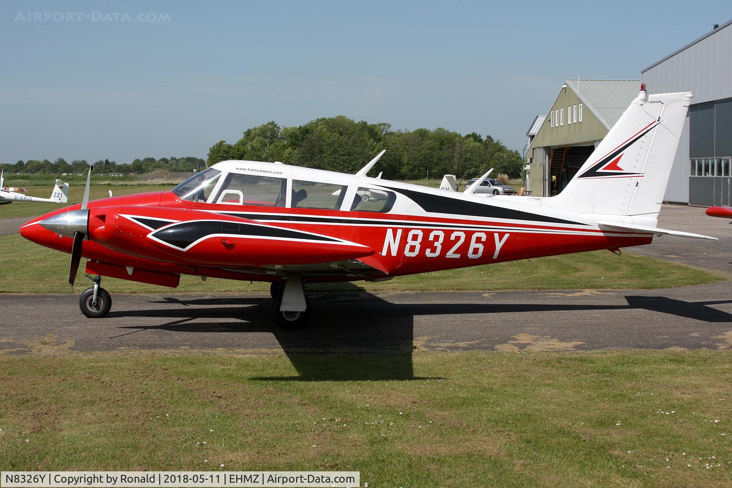 N8326Y, 1967 Piper PA-30 Twin Comanche Twin Comanche C/N 30-1468, at ehmz