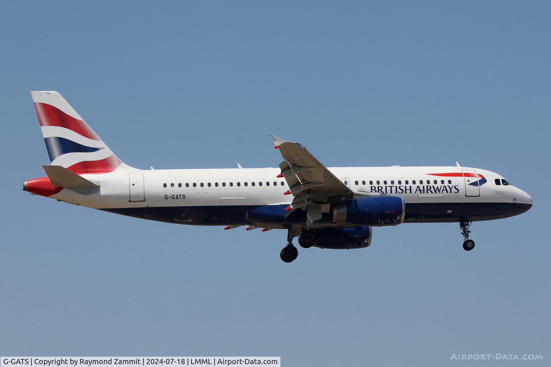 G-GATS, 2002 Airbus A320-214 C/N 1672, A320 G-GATS British Airways