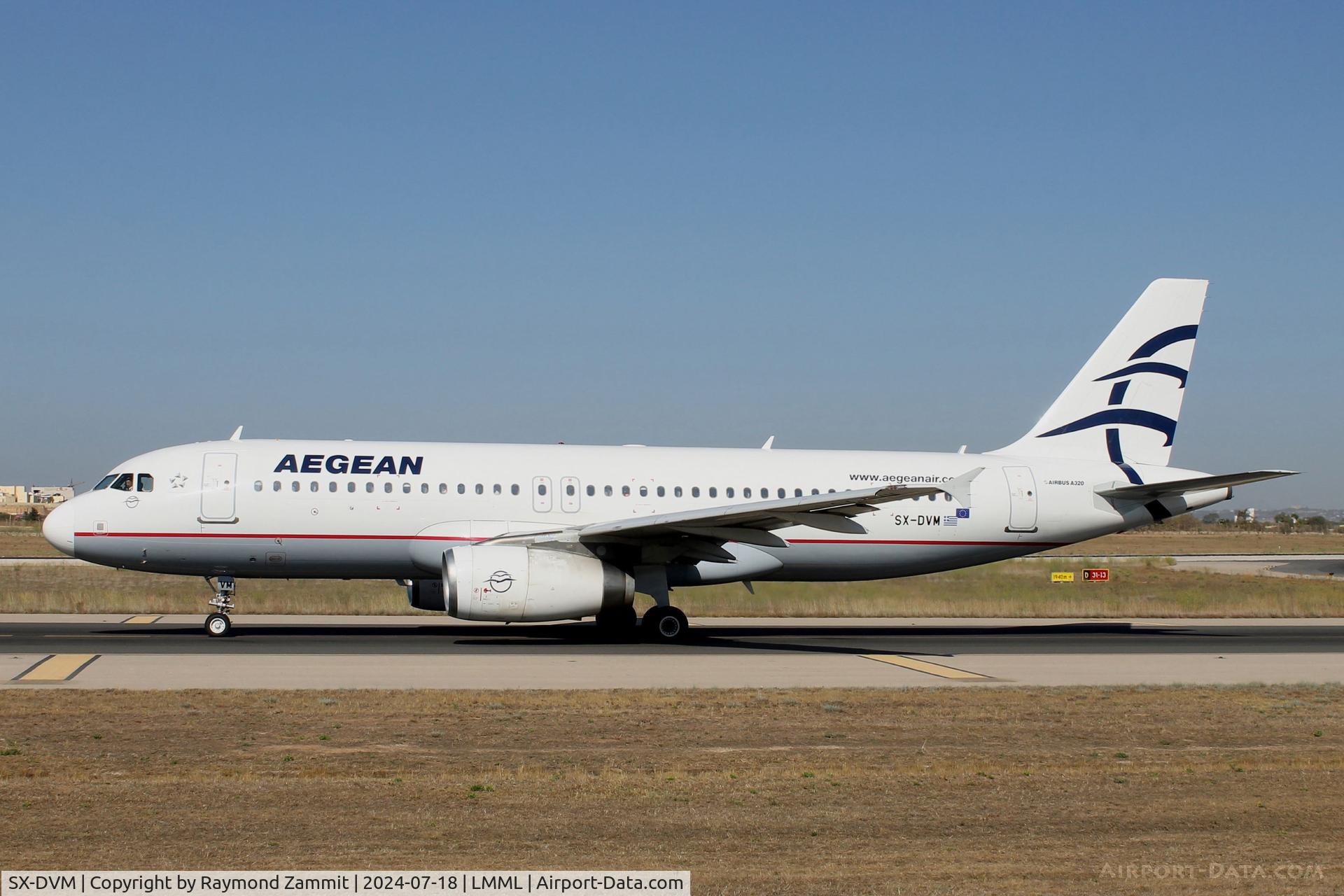 SX-DVM, 2008 Airbus A320-232 C/N 3439, A320 SX-DVM Aegean Airlines