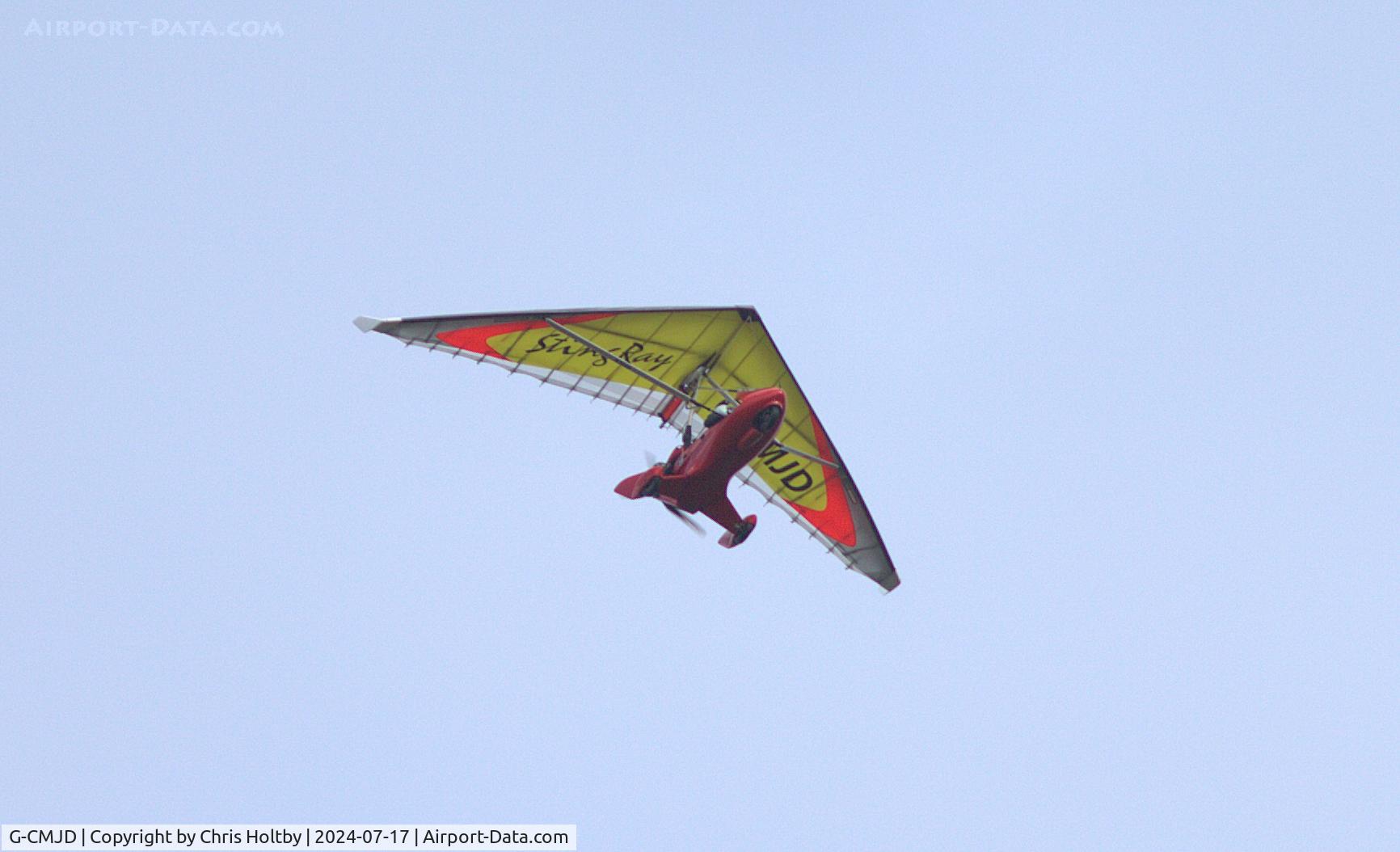 G-CMJD, 2022 Flylight Airsports Ltd. Exodus  Deltajet 500 Stingray C/N EA 005, Over Potters Bar, Herts