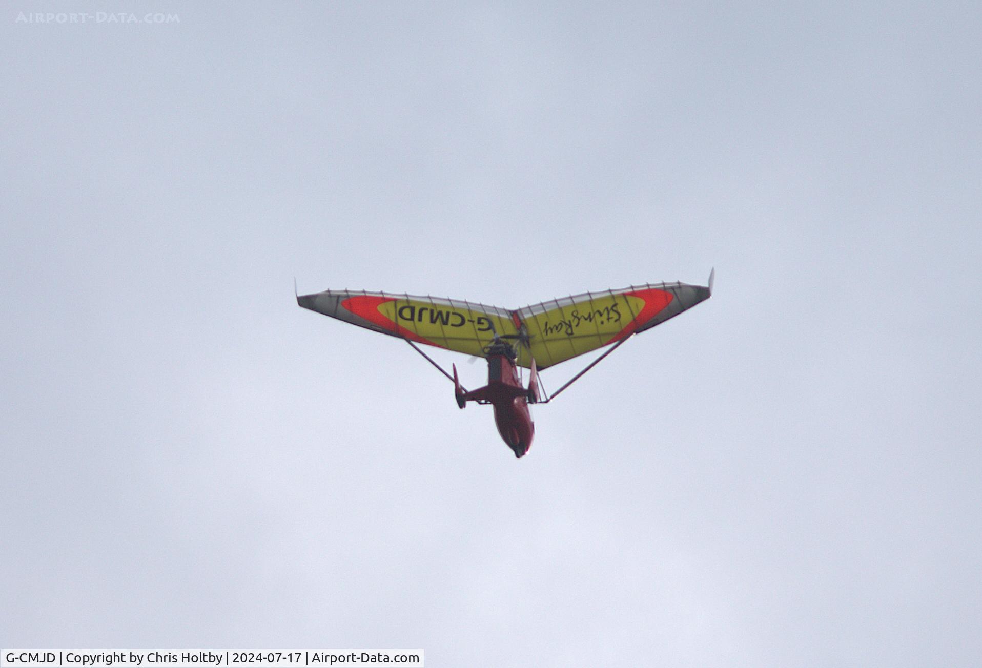 G-CMJD, 2022 Flylight Airsports Ltd. Exodus  Deltajet 500 Stingray C/N EA 005, Over Potters Bar, Herts