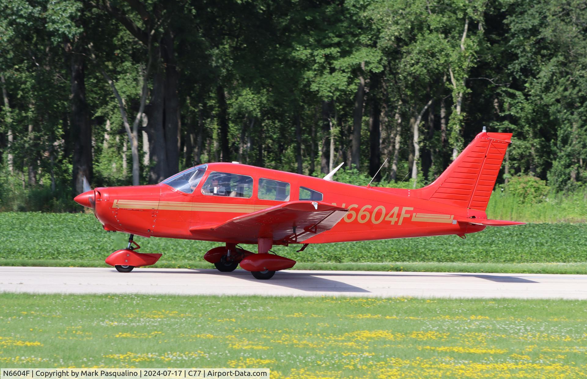 N6604F, 1976 Piper PA-28-151 C/N 28-7715169, Piper PA-28-151