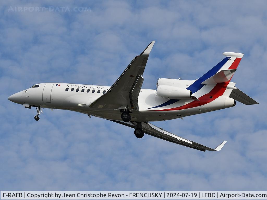 F-RAFB, 2010 Dassault Falcon 7X C/N 086, COTAL 1105