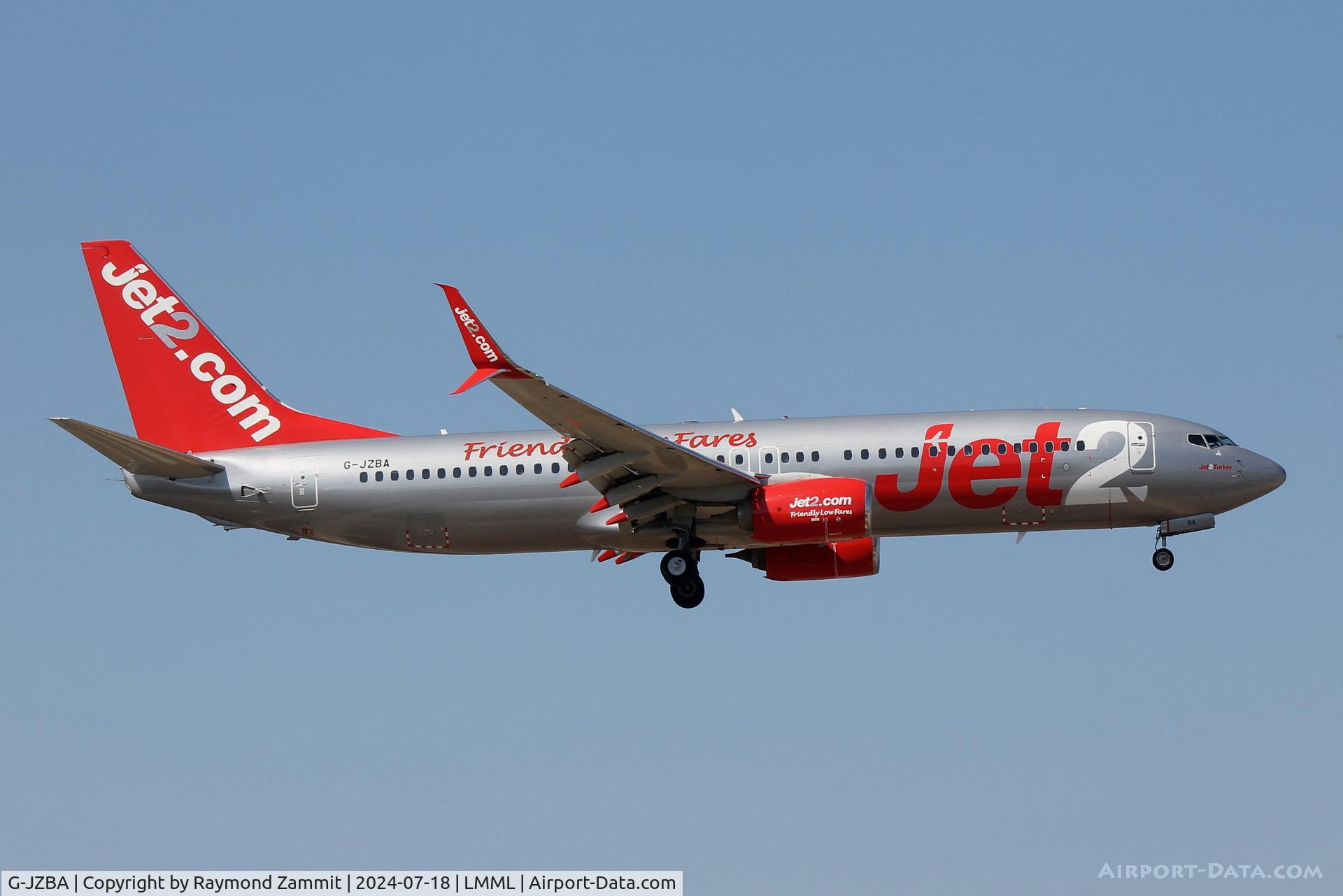 G-JZBA, 2017 Boeing 737-800 C/N 63157, B737-800 G-JZBA Jet2Com