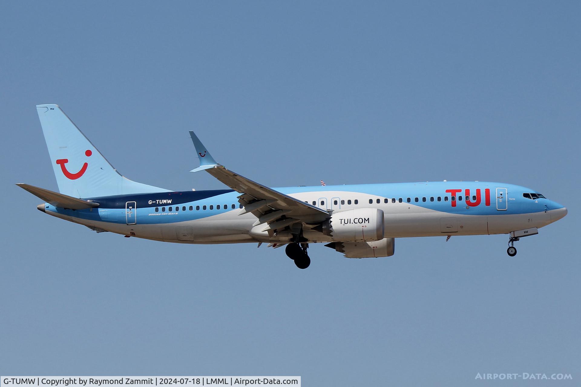 G-TUMW, 2022 Boeing 737-8 MAX C/N 44615, B737-800 G-TUMW TuiFly