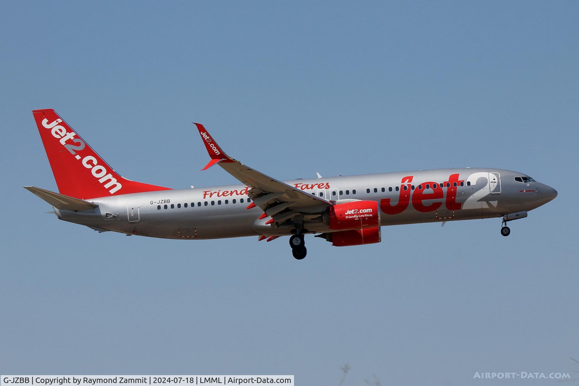 G-JZBB, 2017 Boeing 737-8MG C/N 63158, B737-800 G-JZBB Jet2Com
