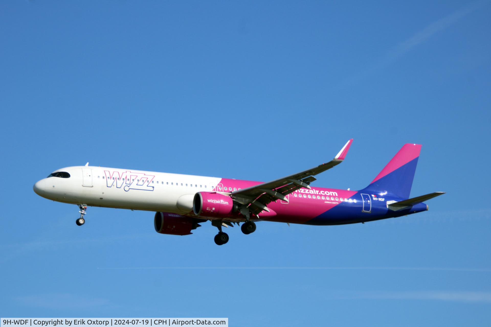 9H-WDF, 2023 Airbus A321-271NX C/N 11395, 9H-WDF landing rw 22L
