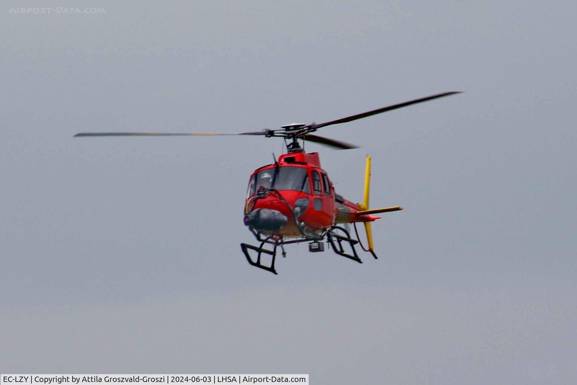 EC-LZY, 2012 Eurocopter AS-350B-3 Ecureuil Ecureuil C/N 7433, LHSA - Szentkirályszabadja Airport, Hungary - Filming