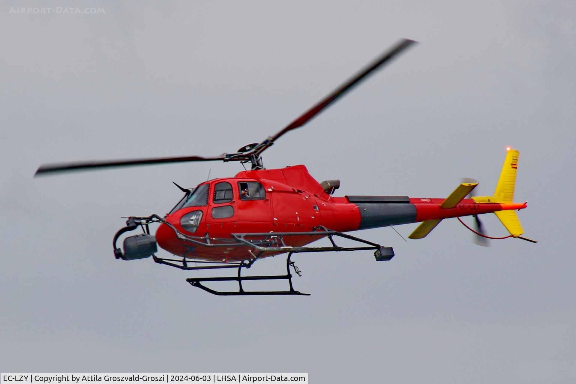 EC-LZY, 2012 Eurocopter AS-350B-3 Ecureuil Ecureuil C/N 7433, LHSA - Szentkirályszabadja Airport, Hungary - Filming