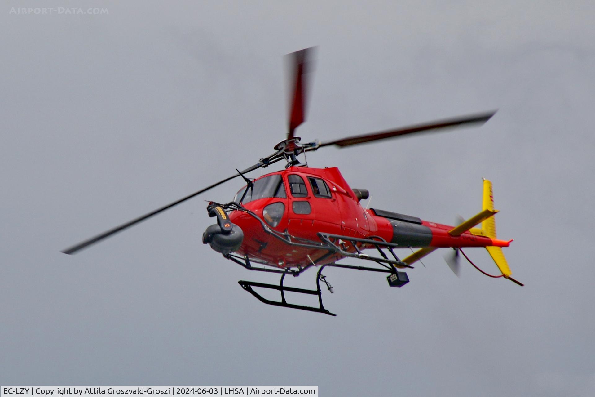 EC-LZY, 2012 Eurocopter AS-350B-3 Ecureuil Ecureuil C/N 7433, LHSA - Szentkirályszabadja Airport, Hungary - Filming