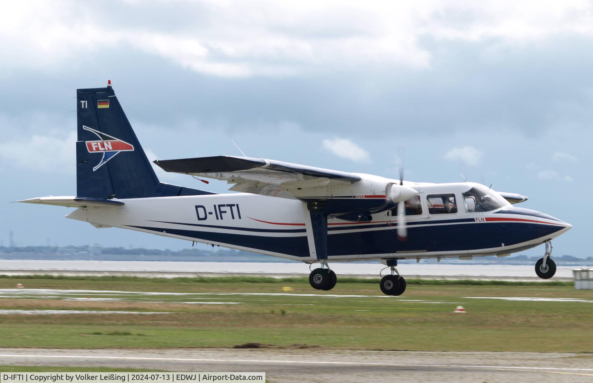 D-IFTI, 2001 Britten-Norman BN-2B-20 Islander C/N 2299, taking off