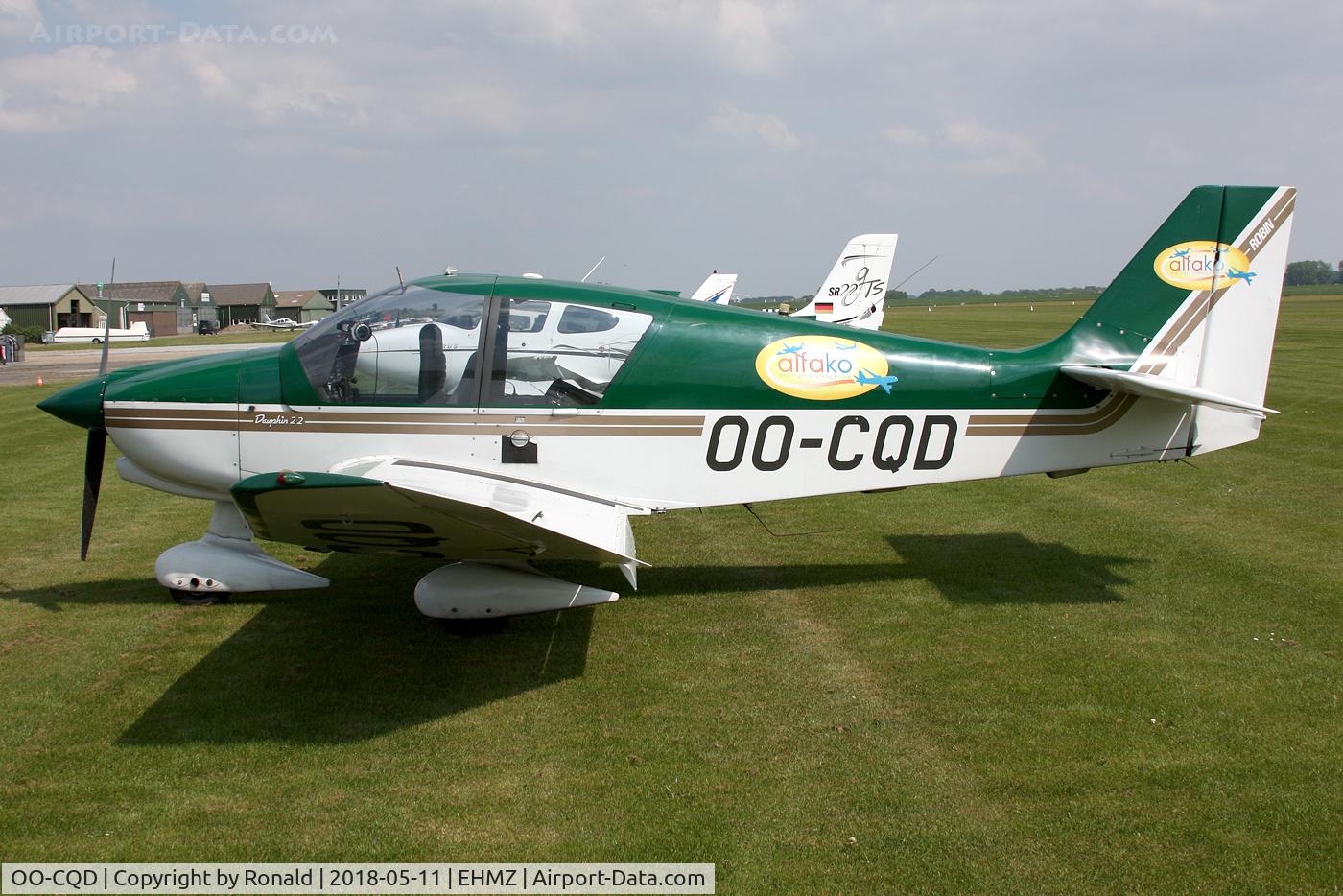 OO-CQD, Robin DR-400-120 Dauphin 2+2 C/N 2273, at ehmz