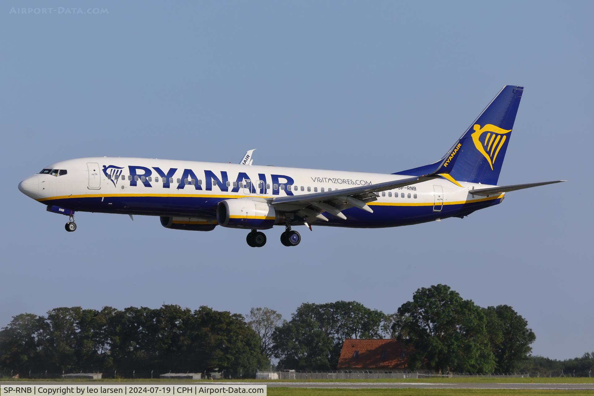 SP-RNB, 2007 Boeing B-737-8AS(W) C/N 33643, Copenmhagen 19.7.2024.