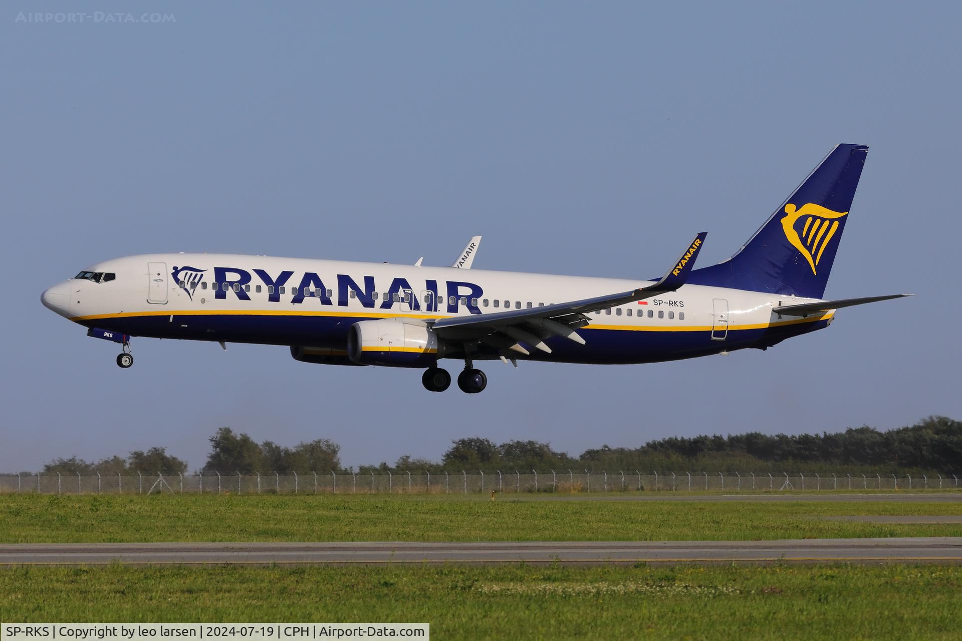 SP-RKS, 2015 Boeing 737-8AS C/N 44704, Copenhagen 19.7.2024