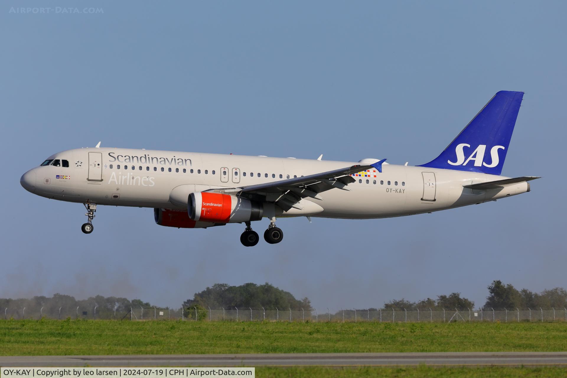 OY-KAY, 2006 Airbus A320-232 C/N 2856, Copenhagen 19.7,2024