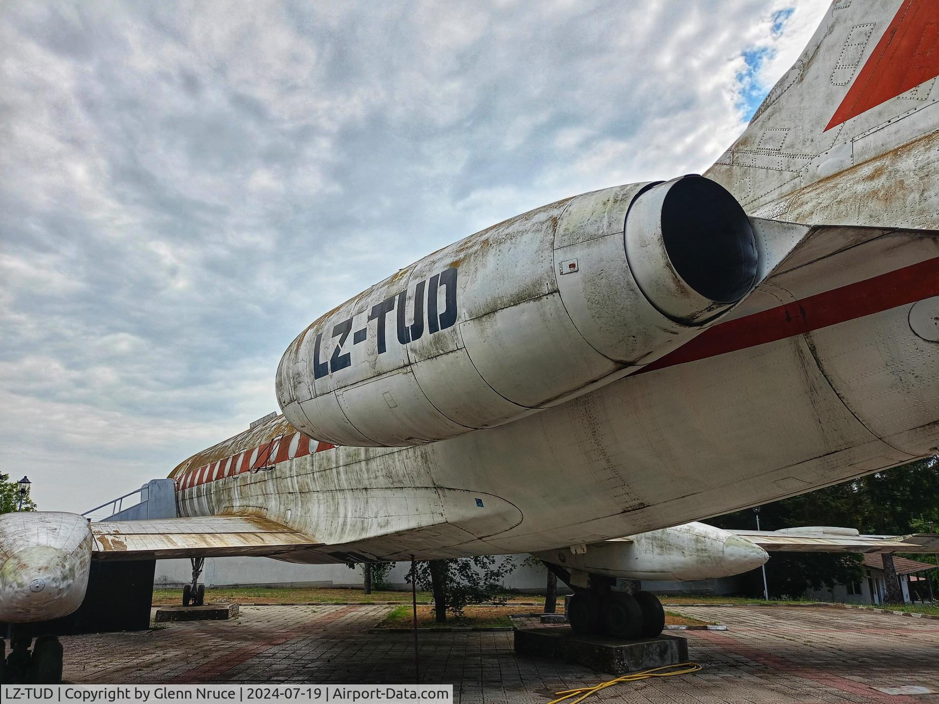LZ-TUD, 1969 Tupolev Tu-134 C/N 9350808, LZ-Tud's current home - a town Park - Pordim, Bulgaria