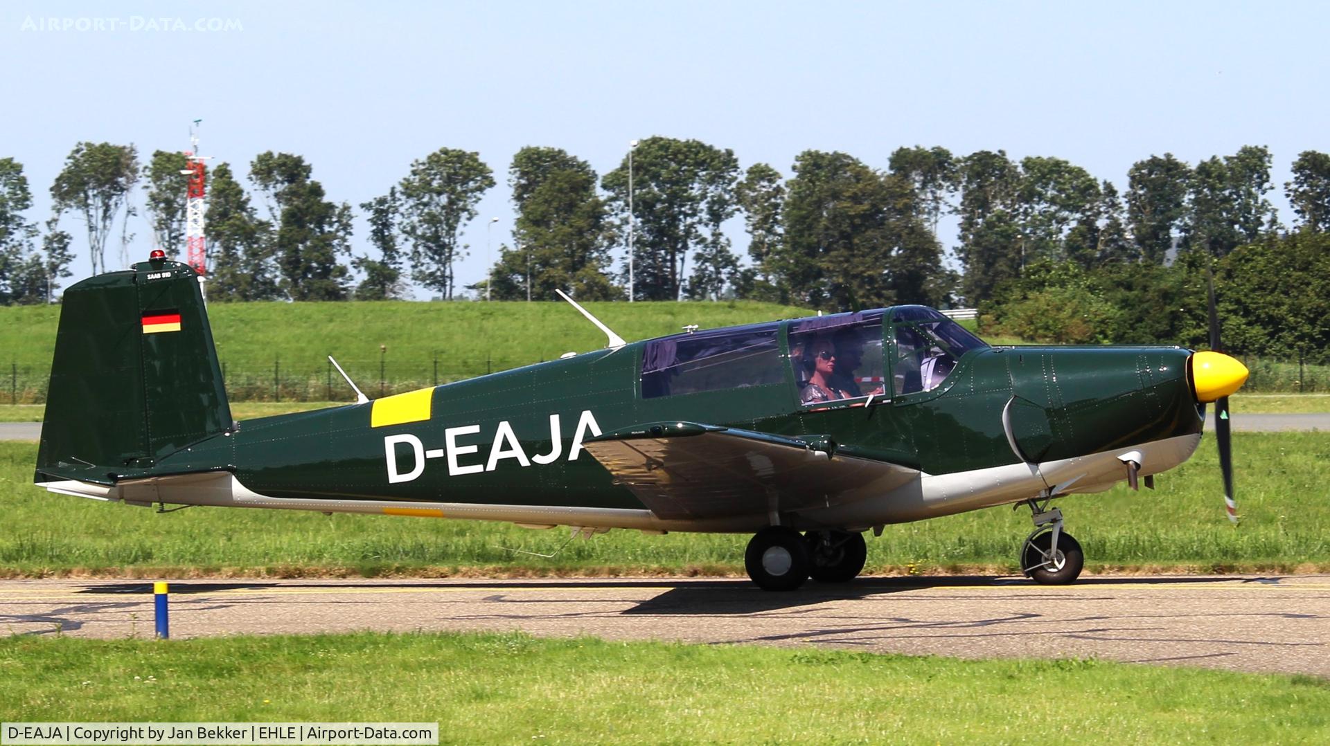 D-EAJA, 1959 Saab 91D-2 Safir C/N 91-376, Lelystad Airport