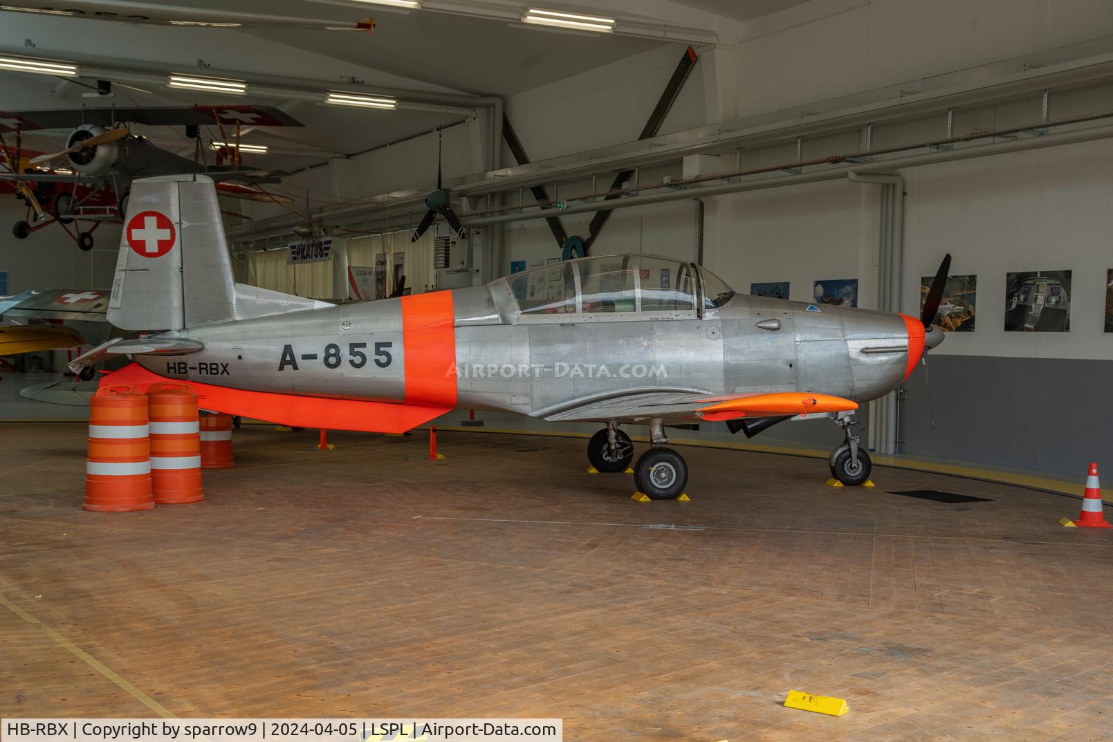 HB-RBX, 1959 Pilatus P3-05 C/N 493-42, At Langenthal-Bleienbach