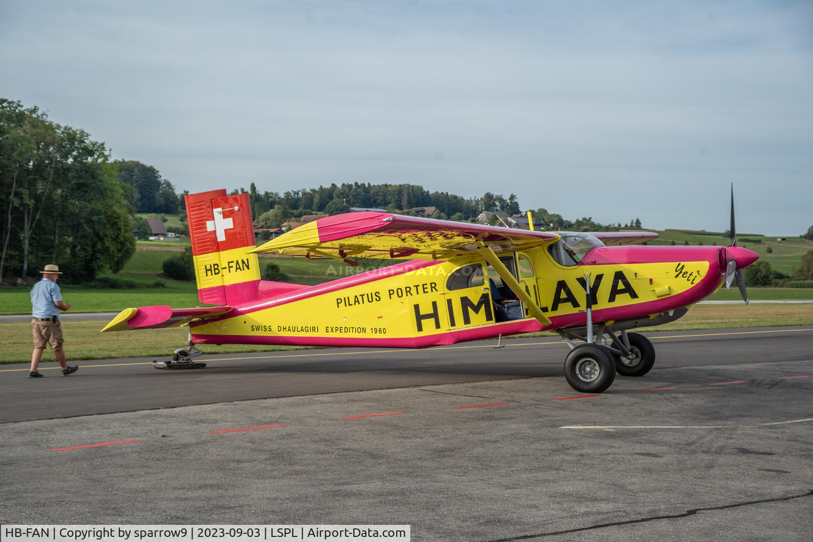 HB-FAN, 1962 Pilatus PC-6/350-H2 C/N 540, The present owners were able to get the registration of the original 