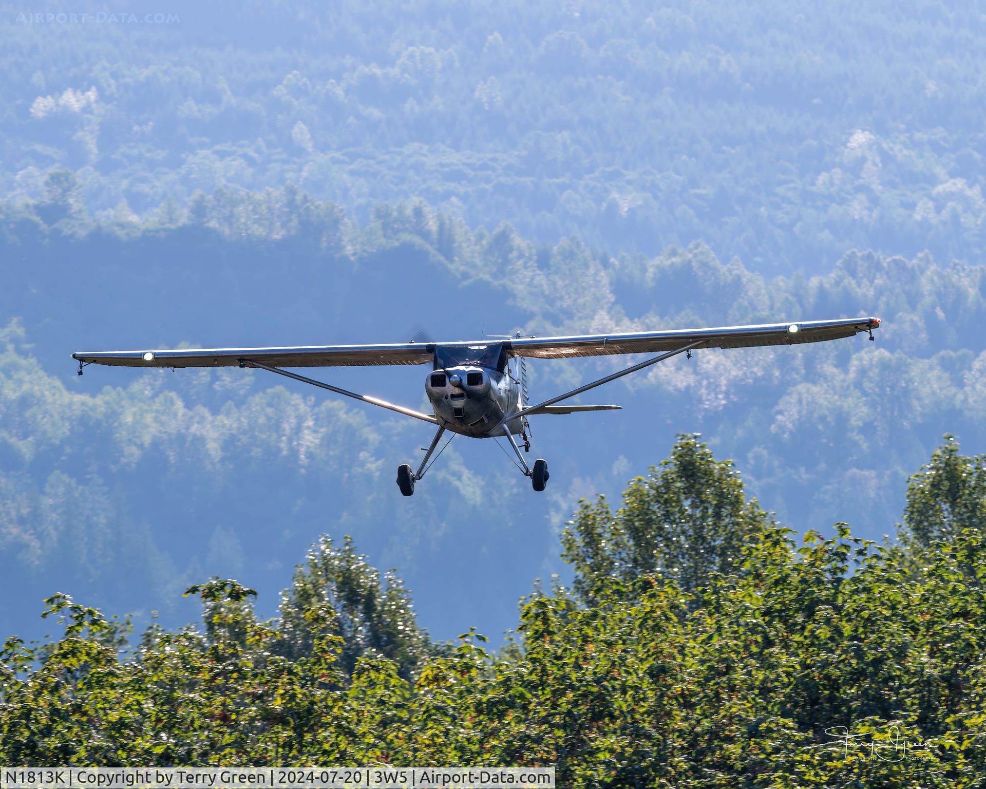 N1813K, 1946 Luscombe 8E Silvaire C/N 4540, 2024 CONCRETE FLY-IN